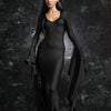 Mrs. Addams Puddle Train Gown Dress
