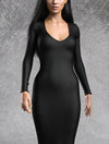 Mrs. Addams Puddle Train Dress