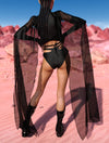Just Black Cutout Rave Set