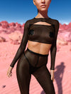 Just Black Mesh Set