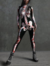 Blood Skeleton Costume