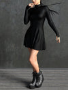 Just Black Witcher Skater Dress