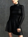 Just Black Witcher Skater Dress