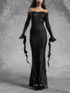 Mrs. Addams Trumpet Dress