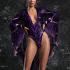 Fae Midnight Low Cut Leotard