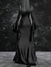 Mrs. Addams Puddle Train Gown Dress