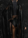 Just Black Mesh Wings