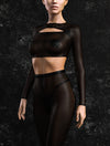 Just Black Mesh Set
