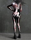 Blood Skeleton Costume