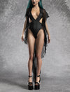 Just Black Fairy Dress