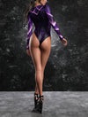 Fae Midnight Low Cut Leotard