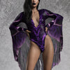 Fae Midnight Low Cut Leotard