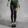 Sign Of Damnation Green Leotard Leggings Set