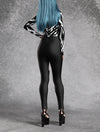 Sign Of Damnation White Leotard Leggings Set