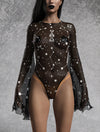 Astral Mesh Bare Back Leotard