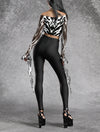Sign Of Damnation White Trumpette Leggings Set