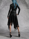 Heart Of Darkness Grey Leotard Skirt Set