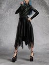 Chronicle Of Doom Grey Leotard Skirt Set