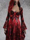 Blood Moon Witcher Long Dress