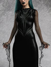 Waves Of Sorrow Pencil Dress