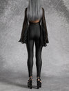 Heart Of Darkness Grey Bare Back Leggings Set