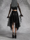 Just Black Trumpette Top