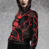 Omni Red Short Hoodie