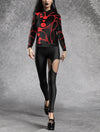 Omni Red Hoodie Leggings Set