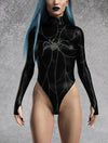 Crawl On Me Back Zip Leotard