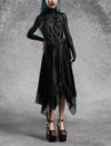 Winged Sadness Leotard Skirt Set