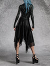 Winged Sadness Back Zip Leotard